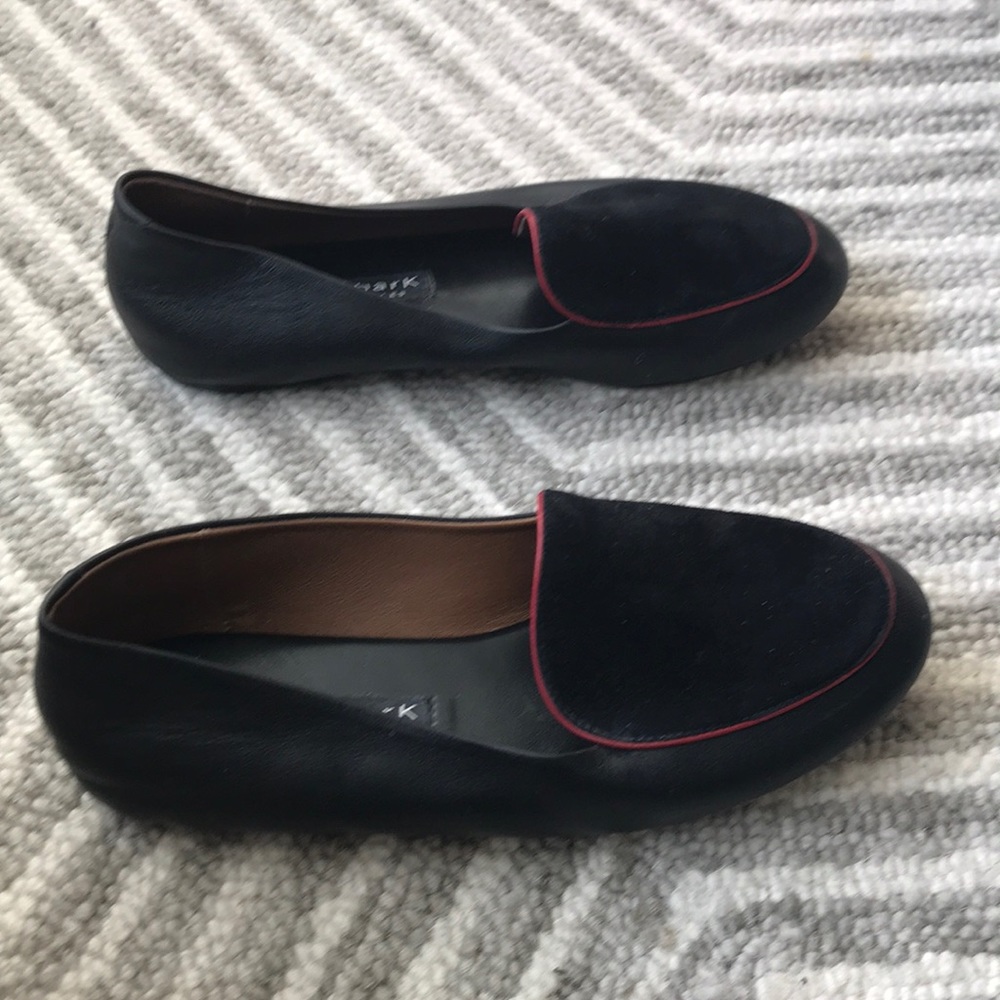 Newbark Los Angeles Liza Suede and Leather Loafers - Picture 5 of 7